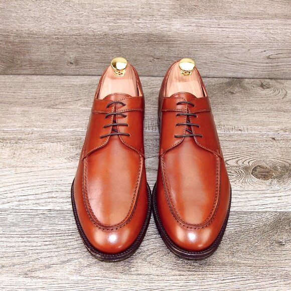 *NIB* $475 Nordstrom ZELLI Italia 9 M Verona Italian Derby Rust * add $15 Trees main image 14